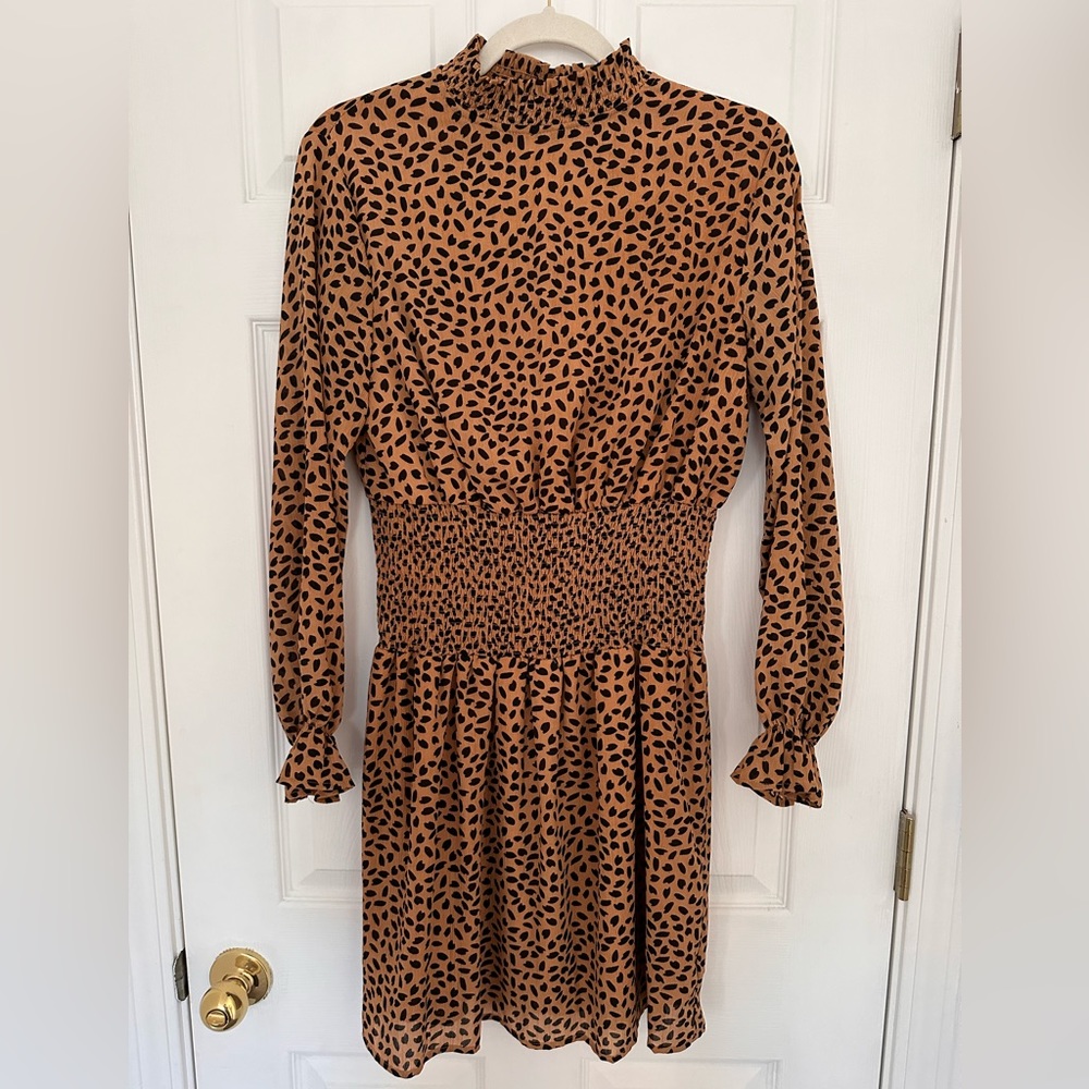 She + Sky Leopard Print Dress